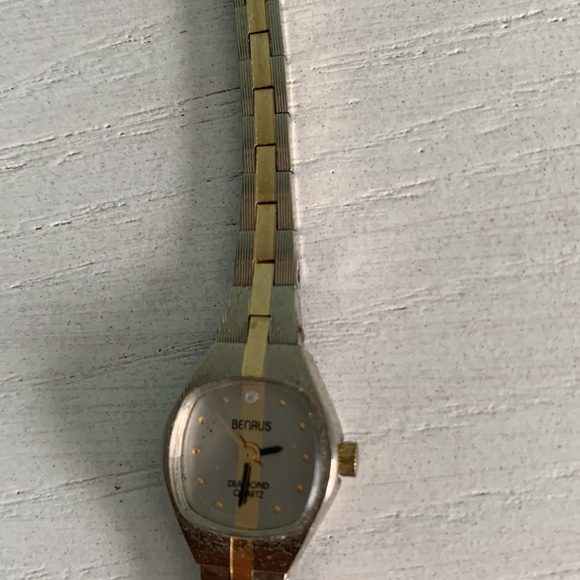 Vintage Benrus Watch with Diamond Accent - Picture 8 of 11